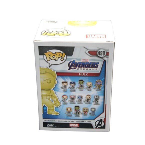 Funko Pop! Vinyl: Marvel - Hulk (Yellow Chrome) -‎ Walmart  (Exclusive) - Picture 6 of 11